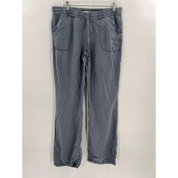 CHAMBRAI LOS ANGELES BLUE EASY WEAR PANTS MEDIUM (35"x 33") BOHO ANTHRO - Picture 1 of 9